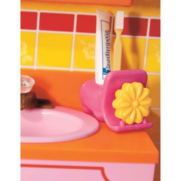 American Girl FLOWER BAR SOAP Set (3) Julie Bathroom Toy Accessories Daisies NEW - Picture 5 of 7